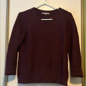 GAP Women's Dark Purple Sweater